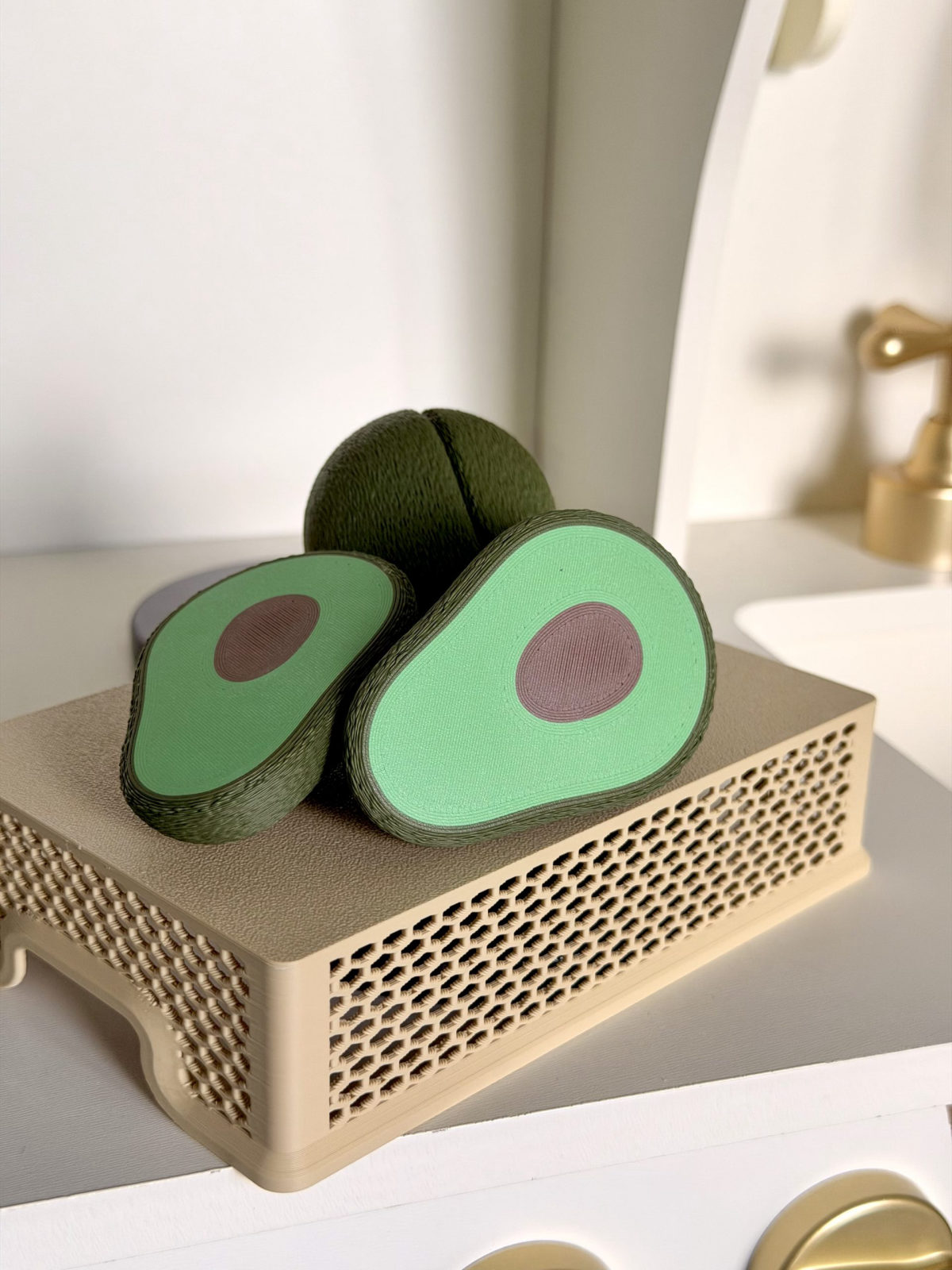Magnetic Avocado - Montessori Toy