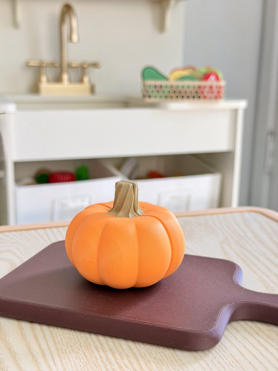 Magnetic Pumpkin - Montessori Toy