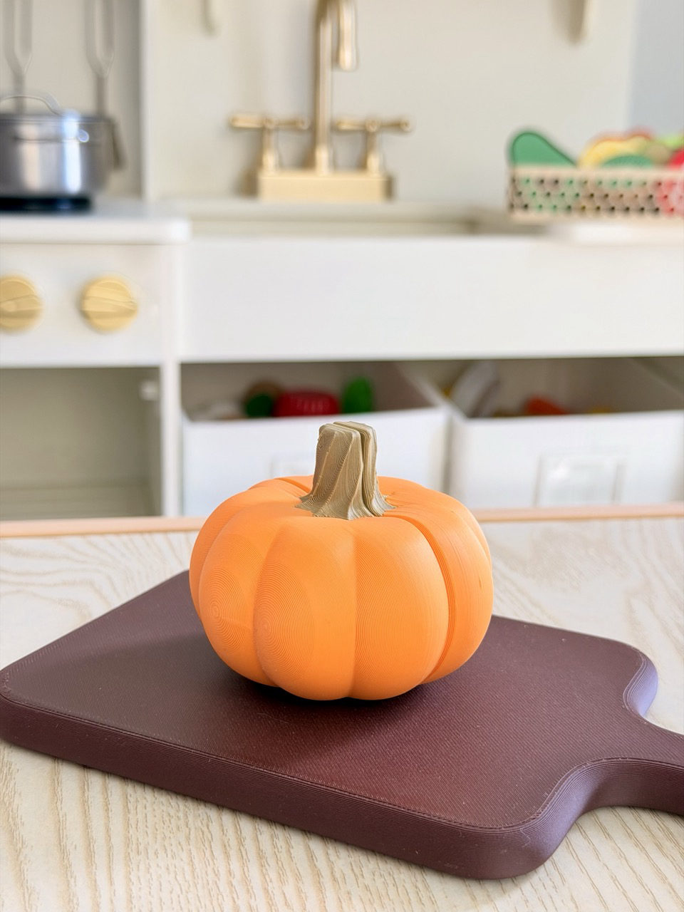 Magnetic Pumpkin - Montessori Toy